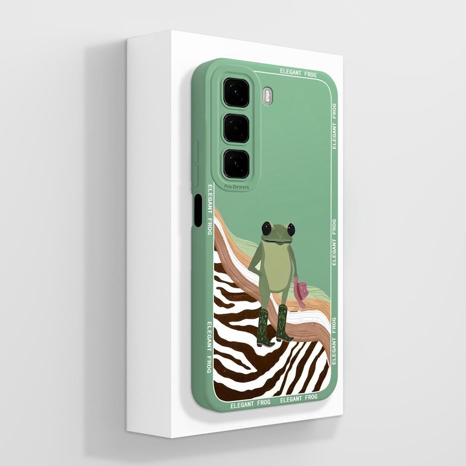 For Infinix Hot50 50i 50Pro 50Pro+ Case Lovely Cat Panda Fall Prevention Unique Phone Cover For Infinix Hot 50 Pro Plus 50i Capa