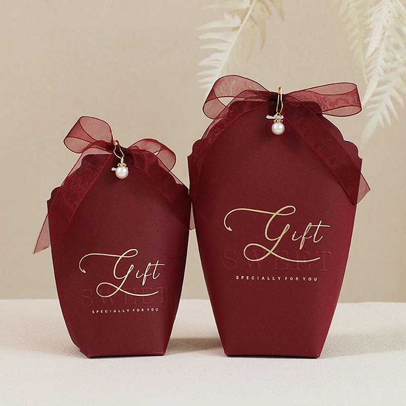 Elegant Wedding Gift Candy Box Packaging