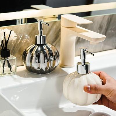 Accessories Foam Dispenser Ceramic Pump Bottle Durable Liquid Soap Dispenser  Bathroom