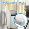 AC Hose Cover AC Exhaust Pipe Sleeve Insulated Energy-Saving Air Conditioner Hose Cover for Dorm Garage RV Apartment Basement