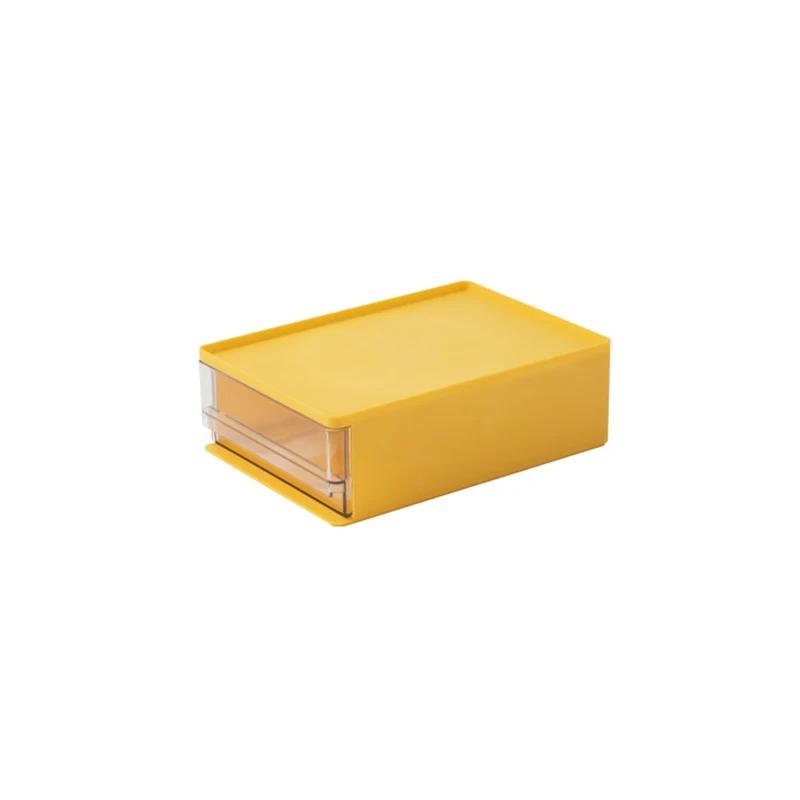 Desktop Stackable Storage Drawer Home Office Stationery A4 A5 Paper Documents Storage Box Makeup Cosmetics Organizer