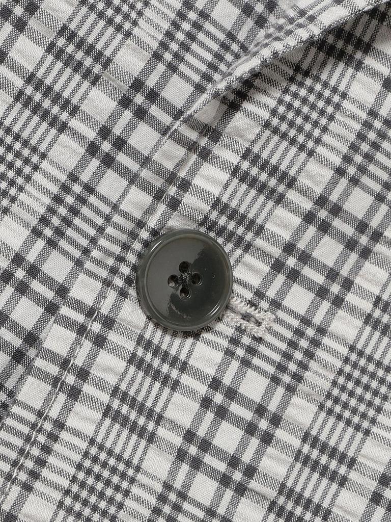 B:MING LIFE STORE by BEAMS Men's Check Soccer Jacket, Gray, M_92160085247