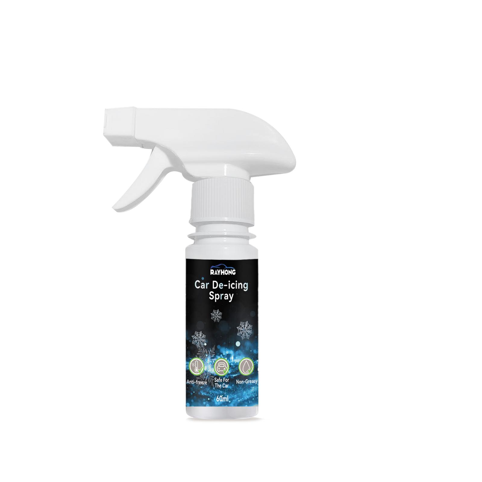 

Rayhong De-icing Agent Convenient Anti-Frost and Defrost Spray for Car Windows, 60ml