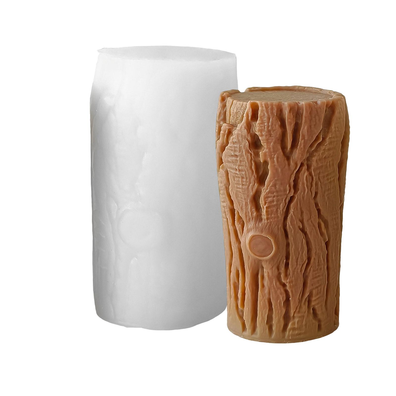 

Уникальные формы ручной работы в форме пня дерева, силиконовые формы для свечей, подходящие для любителей рукоделия и любителей домашнего декора