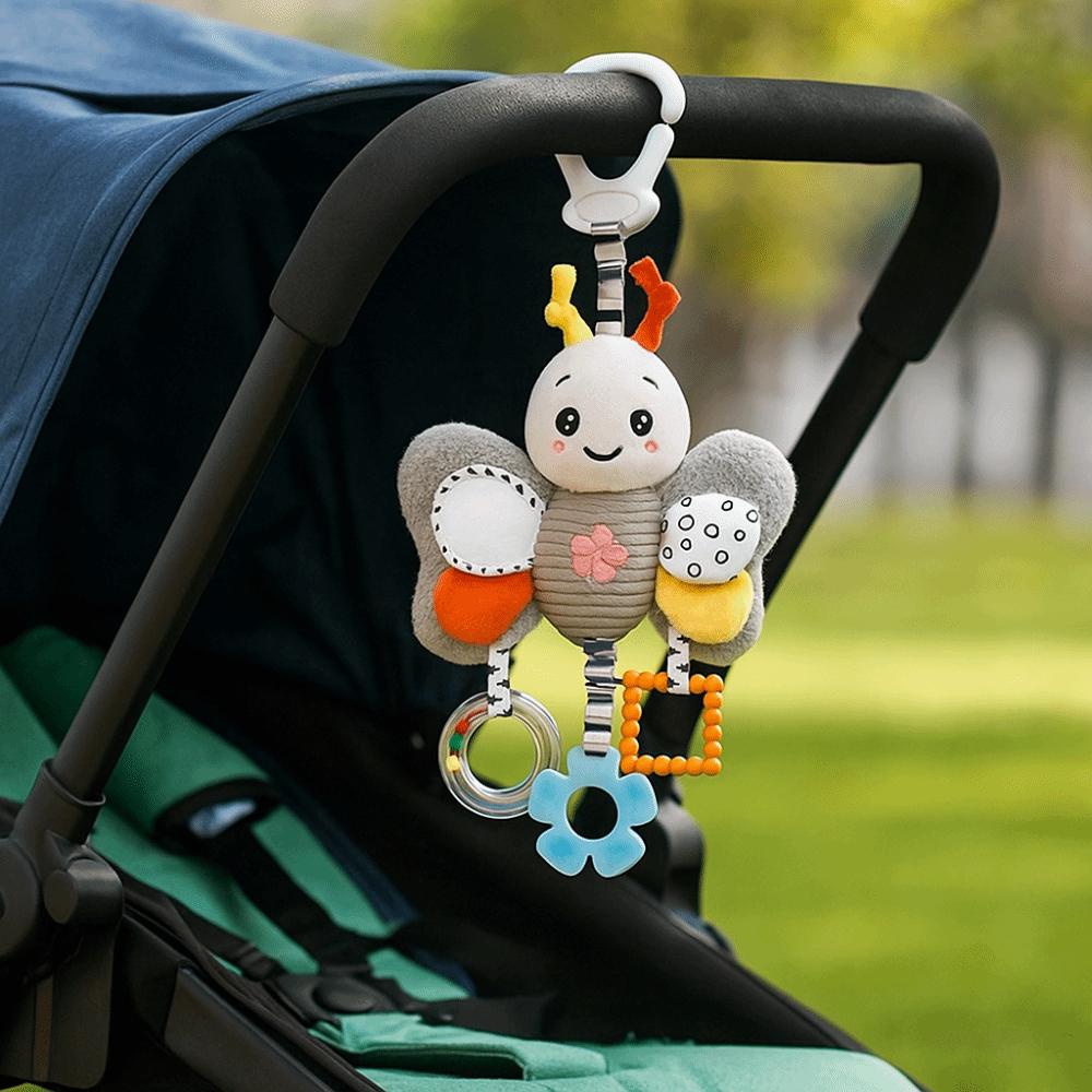 PP Cotton Newborn Rattles Plush Toys Early Education Plush Rattle Teether Toys  0-12 Months