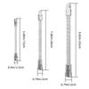 1Set Flexible Socket Extension Bar Set 14 38 12 Bendable Wrench Extender Shaft for Auto Repair and DIY Wrench Extender