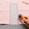 Quilting Ruler Acrylic Sewing Ruler Transparent Quilting Template Cutting Ruler for Quilting Squares Patchwork Beginners Sewing Crafts