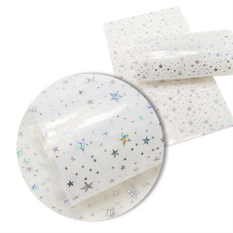 

Материал ручной работы Прозрачная пятиконечная звезда DIY Виниловая пленка ПВХ-пленка 20cm*30cm