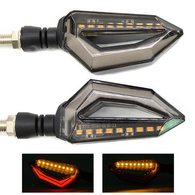 2 adet evrensel motosiklet süper parlak 12v LED dönüş sinyalleri ışıkları Honda CBR 600 F2 F3 F4 F4i CBR600RR