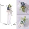 Bride Bridesmaid Brooch Wrist Flower Artificial Rose Brooch Opening Ceremony Sister Lapel