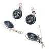 Car Loudspeakers Stereo Round Tweeter with Chrome Plated Spider Pattern for Car Truck