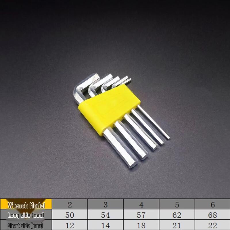 

Rubber Hex Key Wrench Set