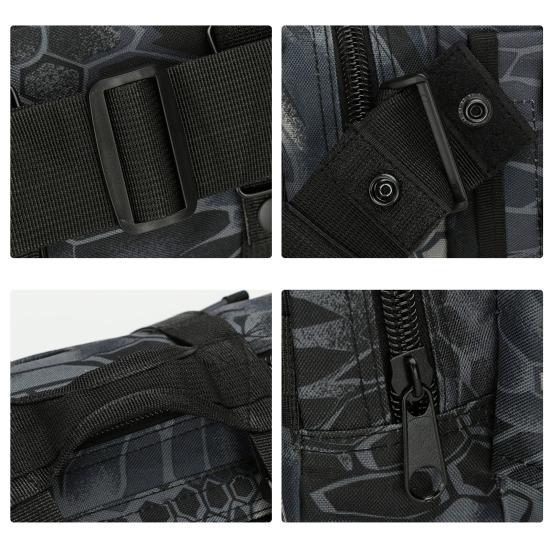 Camping Waist Bag with Adjustable Shoulder Strap Large Capacity Multiple Pockets Waterproof Multi-Functional Camping Bag Backpack