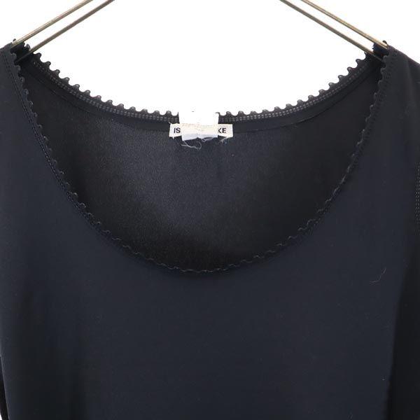 ISSEY MIYAKE Made In Japan No Sleeve Tank Top M Black Series Women Used