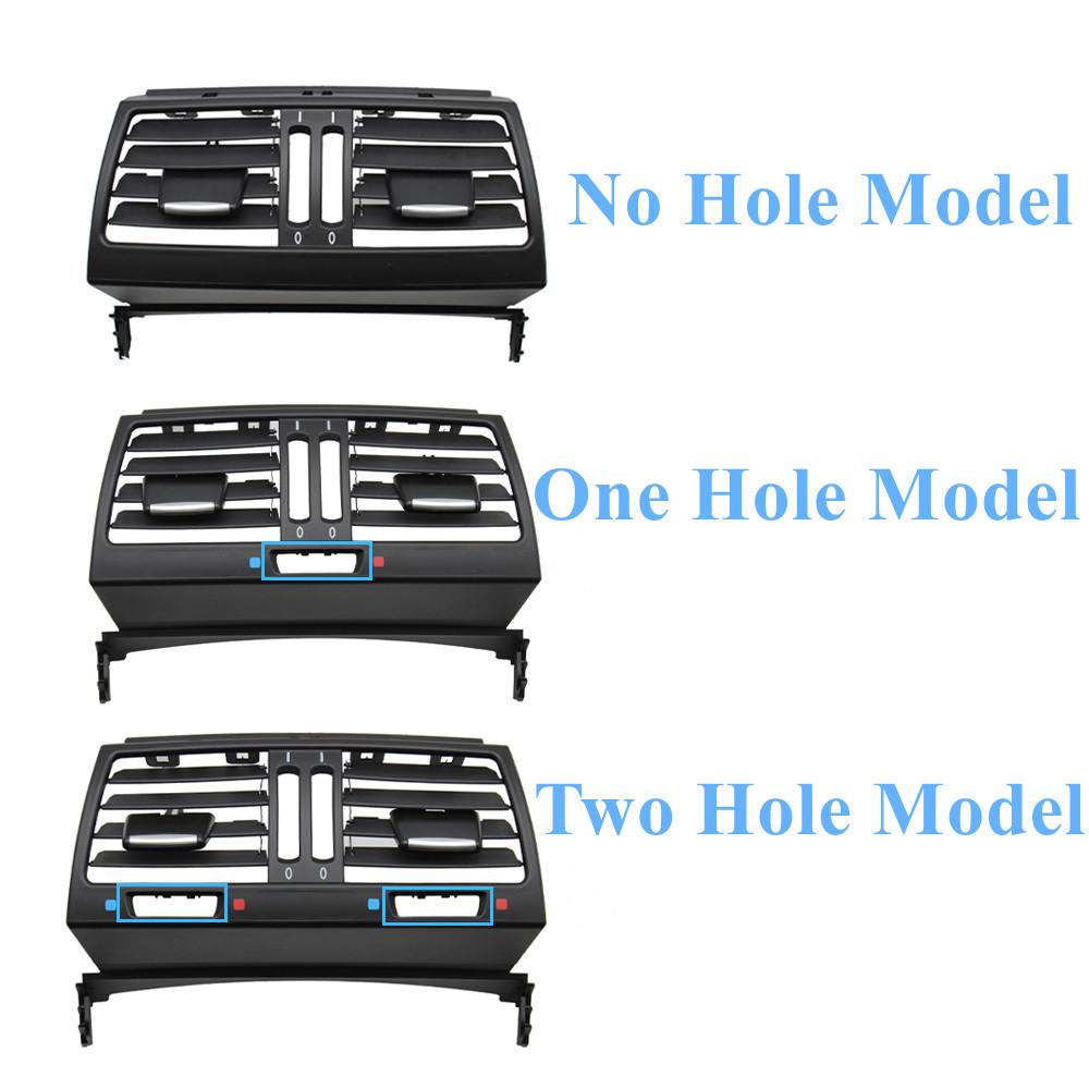 Car Interior Rear AC Air Vent Grille Panel Outlet Cover For BMW X5 X6 E70 E71 E72 2007-2013 64226954953 64226958748