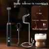 Wireless Handheld Electric Milk Frother and Egg Beater