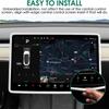 For Tesla Model 3 Y Juniper Silicone Protective Frame Edge Cover Central Control Display Navigation Screen Protector Accessories