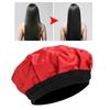 Hair Dye Color Cap Hot Oil Treatment Heat Hair Care Beauty Treatment Barber Cap (Red)Red