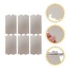 6 Pack Oven Plates Microwave Oven Heater Thickening Sheets Spare Part for Oven