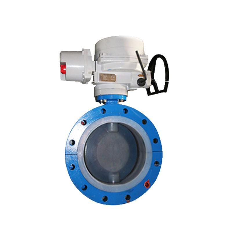 Intelligent Electric Soft Seal Butterfly Valve, PN10/16, Ductile Iron & 304 Cast Steel, Electronic Regulating Type
