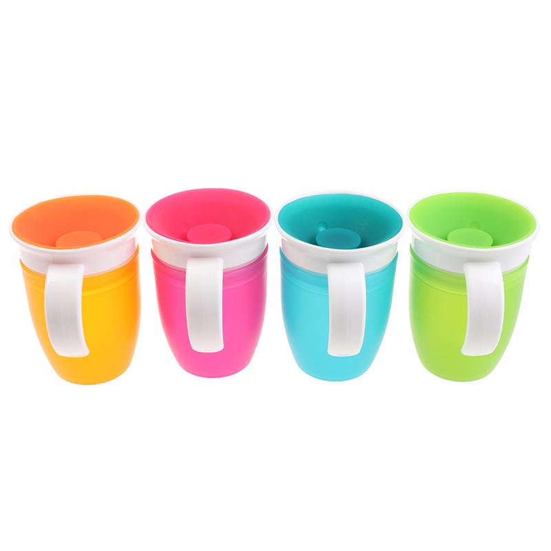 360 Degree Can Be Rotated Magic Cup Baby Learning Drinking Cup Leakproof Child