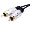 25cm Adapter Cord 3.5mm Female To 2RCA Male Cable Extension Line Gold Plated Connectors Designing
