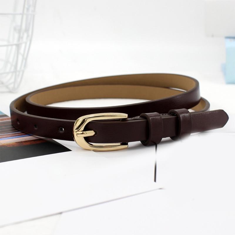 Trendy Women's Thin Belt Female Waist Band Dresses Coats Waist Girdle Decoratvie Sash with Solid Color for Lady Girls