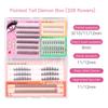 Thick Diy Fun Plate Lazy Single Cluster False Eyelashes Combination Fairy Hair Self-Adhesive Fishtail Comic Eyelashes