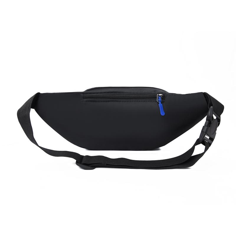 Anti-Theft Men's Waist Bag - Slim Fit Fanny Pack, Waterproof Sports Phone Pouch, Multi-Layer Secure Bum Bag for Running & Travel