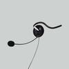 ELECOM Neckband Perfect for Online and Voice Easy To Wear Without Worrying About Your Headset, Type, Gaming, Meetings, Chat Hairstyle HS-NB03STBK