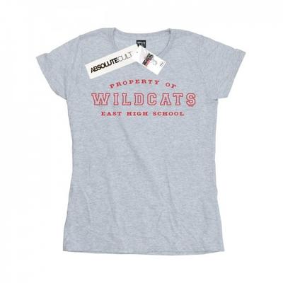 Womens/Ladies High School Musical The Musical Property Of Wildcats Cotton T-Shirt