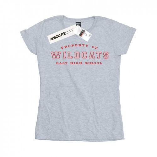 Disney Womens/Ladies High School Musical The Musical Property Of Wildcats Cotton T-Shirt