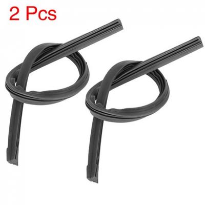 2 pièces 400mm 16 pouces 8x10mm Balais d'essuie-glace en caoutchouc 3 sections pour voiture Remplacements