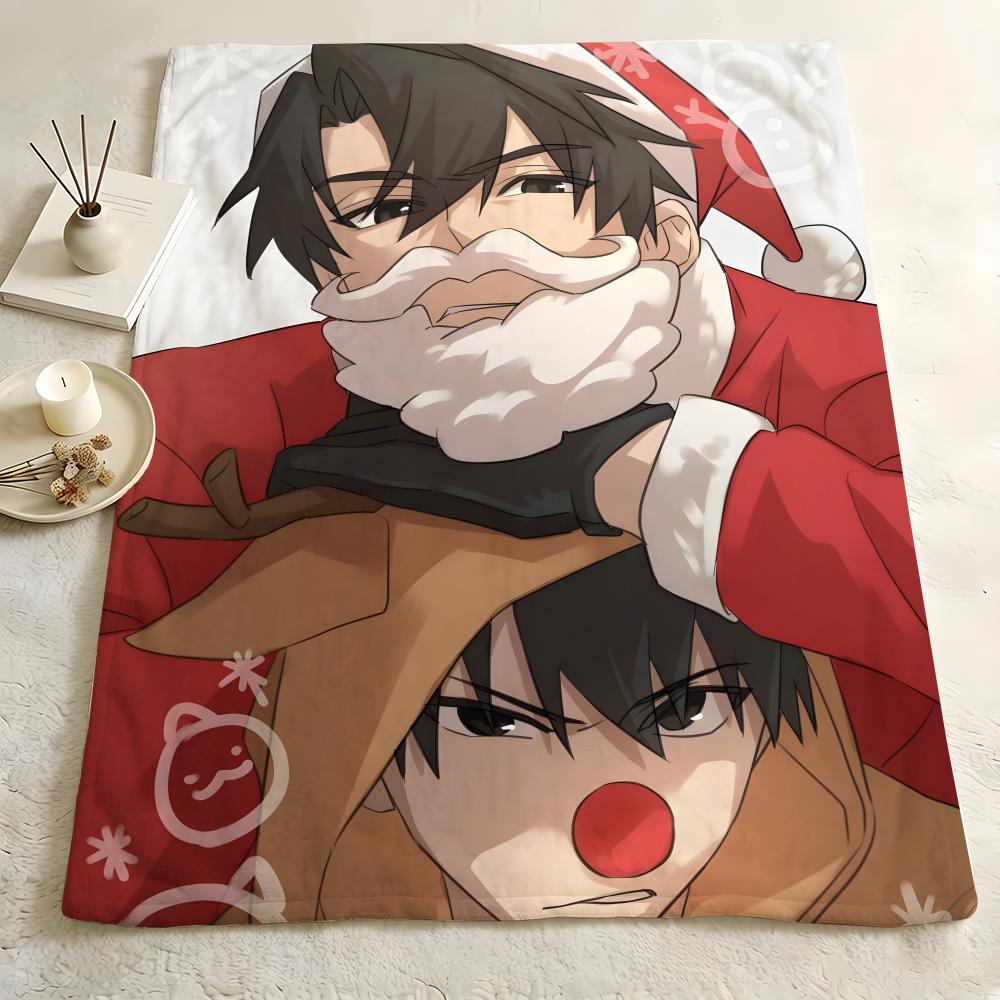 Novel O-Omniscient R-Reader Throw Flannel Blanket Skin Soft Suitable for Sofa Living Room Bed Travel and Gifts