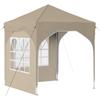 Pop Up Party Tent 192 X 192 X 245 Cm Cream