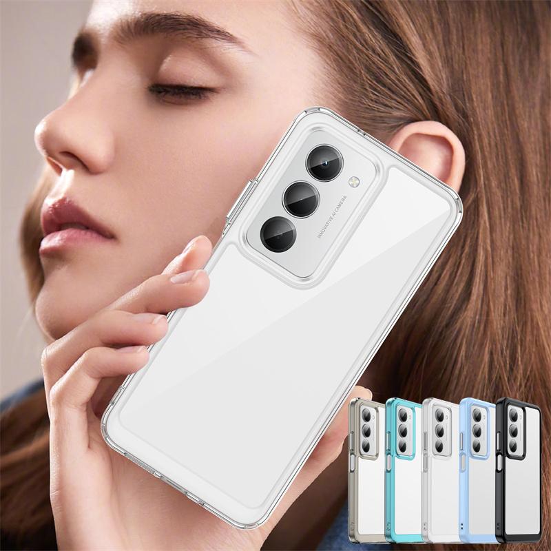 For Xiaomi Redmi 15 Global Case For Xiaomi Redmi 15 4G 5G Global Cover Shockproof Clear PC + TPU Silicone Protective Phone Cover