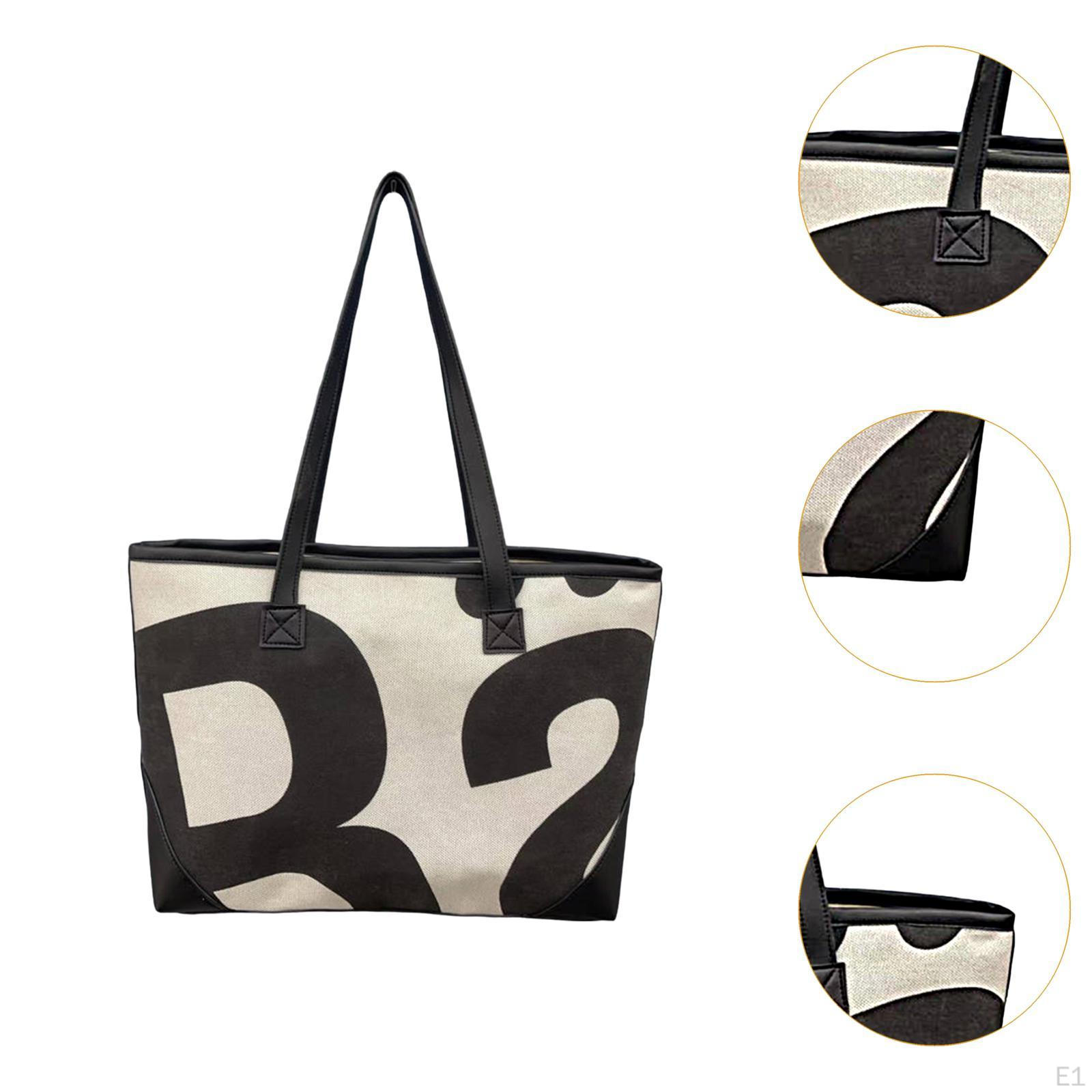 Женская сумка через плечо большой емкости Satchel Simple Underarm для поездок на работу — фото 2