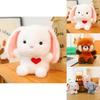 Heart Rabbit Elephant Raccoon Pig Plush Doll Cute Animal Pillow Kids Kidsroom Gift