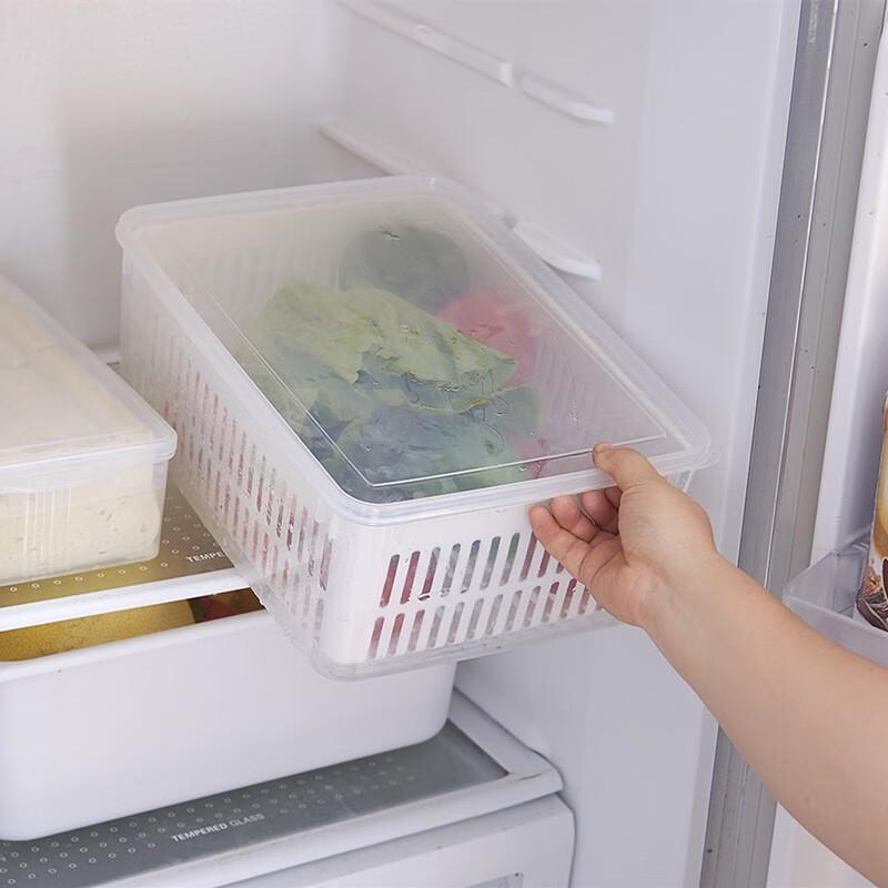 ZISIZ Rectangular Plastic Food Storage Container