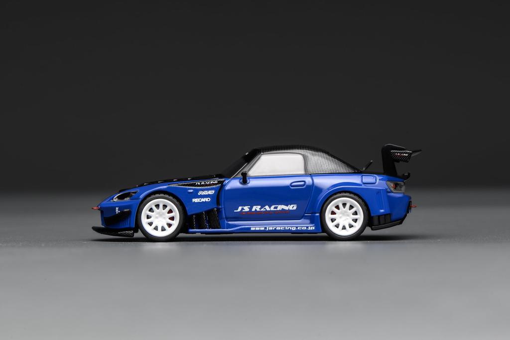 Freestyle MOTORHELIX Honda S2000 J's Racing Apex Blue Pearl Finished Model M65152 1/64