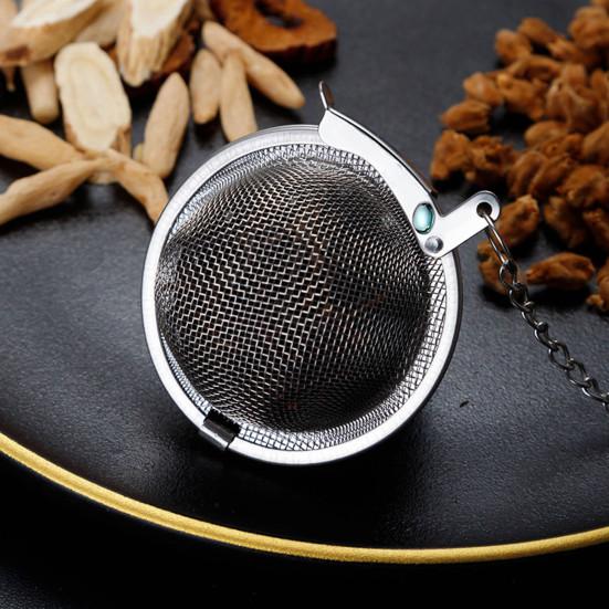 Infuseur à thé boule d'assaisonnement polyvalente en acier inoxydable boule de passoire à thé Durable pour le thé en feuilles et les épices