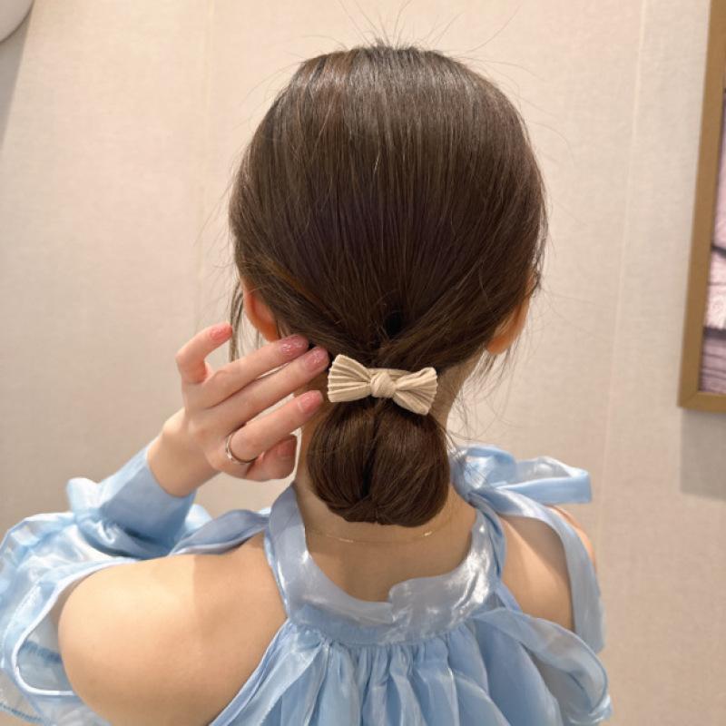 Frühlings-einfache Schleife, die kräftiges, hochelastisches Haarseil-Gummiband erweitert