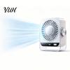 Portable Desk Fan Desktop Fan, 360-degree Tilt Quiet Personal Dual-stage Turbo 3 Speed Rechargeable Small for Bedroom Office Bedside