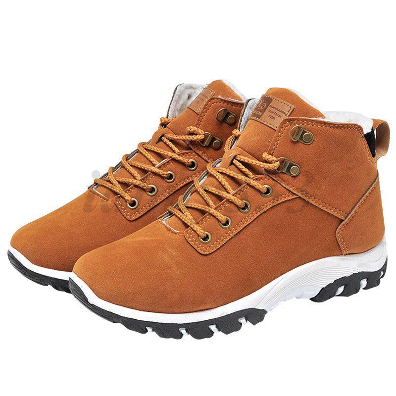 Premium Artificial Suede Men's Boots For Fall And Winter Warmth And Comfort