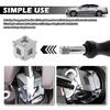 3/8 Inch Square Drive Car Cube Brake Caliper Compression Tool,Steel Rear Brake Caliper Tool for Piston Adjusting,Professional Disc Rear Calipers