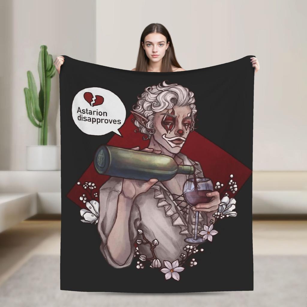 Astarion Hearts Decke Reise Büro Flanell Überwurfdecke für Sofa Bett Super Warmes Design Qualitäts Bettüberwurf Geschenk