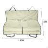 Back Seat Cover for Dogs, Car Protector Collapsible Dogs