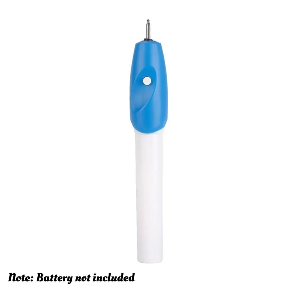 

1pc Mini Wireless Engraving Pen, Precision Electric Tool for Leather Metal Glass Wood, DIY Name Writing Craft Engraver синий