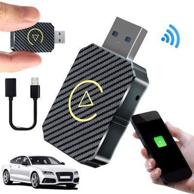Wired To Wireless Carplay & Android Auto 2 In 1 Dongle Bluetooth-Compatible 5.0 WiFi Adapter for Wired CarPlay Android Auto Cars