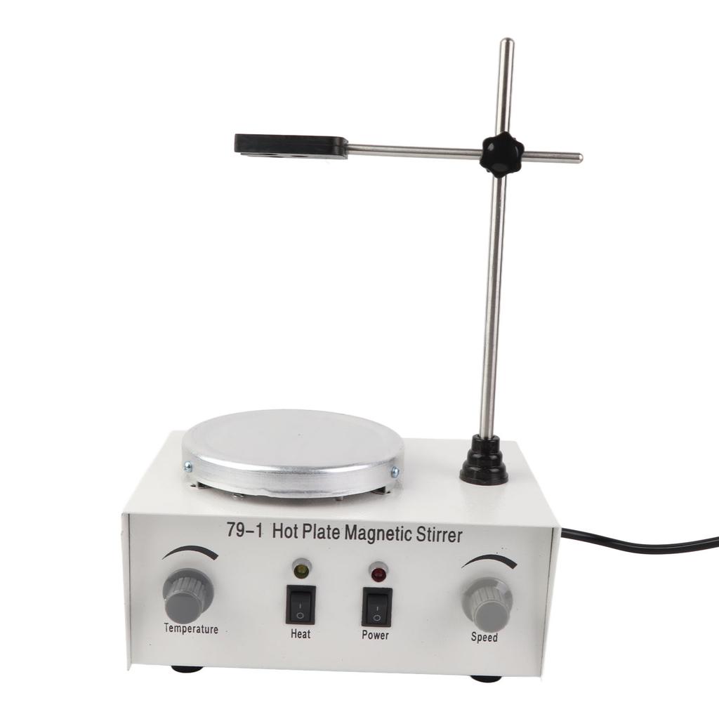 Professional Electric Laboratory Portable Heating Magnetic Liquid Stirrer Mixer MachineEU Plug 220V